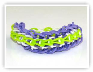 Rainbow Loom Patterns - Twisty Wisty bracelet