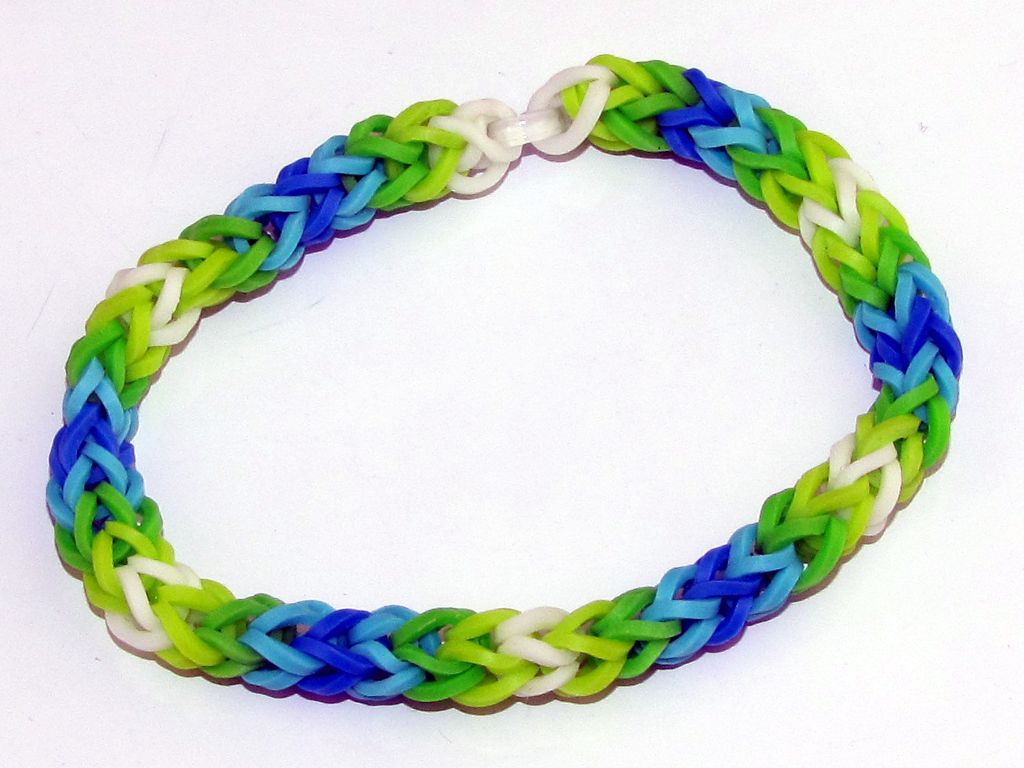 Inverted Fishtail Rainbow Loom Bracelet  16 Steps  Instructables
