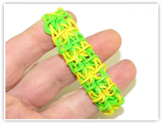 Rainbow Loom Patterns - Double Rhombus bracelet