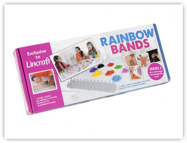 Rainbow Loom Patterns - Rainbow Bands