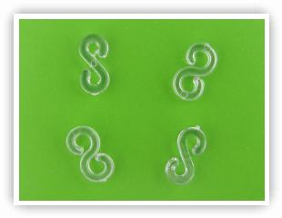 Rainbow Loom Patterns - "S" Clips loom-clips