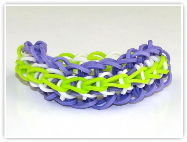 Rainbow Loom Patterns - Twisty Wisty bracelet