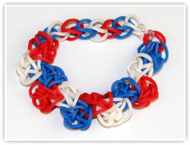 Rainbow Loom Patterns - Zig Zag bracelet